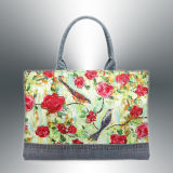 Fashion Linen Digital Printed Bag for Shopping