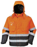 High Visibility Safety Polar Fleece Wear Jacket