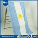 100% Cotton Velour Printed Custom Flag Towel