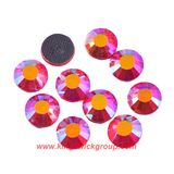 10gross 1440PCS Ss6 Siam Ab Colour Crystal Hotfix Iron on Heat Transfer Flatback Rhinestone