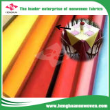 100% Polypropylene Recyclable Spunbond Nonwoven With SGS&ICQ For Tablecloth