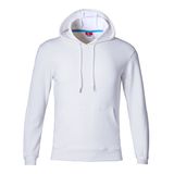 100% Cotton Sweater Draw String Soild Colour Hoodie for Men