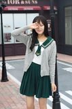 American Latest Design Girl's High School Uniform