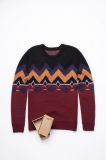 Wholesale Long Sleeve Soft Knitting Men Sweater
