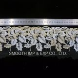 High Quality Clothing Accessories Net Yarn Embroidery Lace Fabric Textile