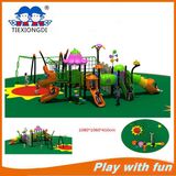 Big Children Outdoor Playground Tunnel Slide