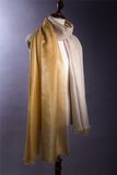 Cashmere Double Layer Shawl with Silver Threads