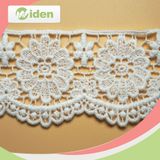 4cm Guipure Lace Chemical Fancy Border Embroidered Lace
