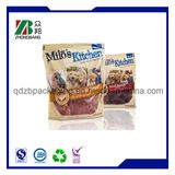 Plastic Pet Dog Food Packaging Bag with Zip Lock