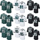 Philadelphia Fletcher Cox Reggie White Mychal Kendrielite Football Customized Jerseys