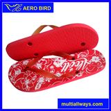 Simple Flower Design Print Lady Leisure Sandal
