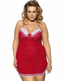 2017 New Arrival Plus Size Sexy Nightwear