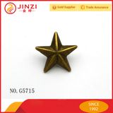 Custom Quality Bronze Color Decorative Metal Star Rivets