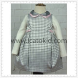 Sleeveless Children Clothing Wool Winter Dress for Kids Clothes