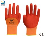 13G Polyester Liner Latex 3/4 Coated Work Gloves