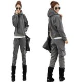 Custom Cotton/Polyester Printed Hoodies Sweatshirt of Fleece Terry (F001)