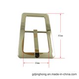 Zinc Alloy Custom Pin Belt Center Bar Buckle for Bags