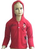 Kid Custom Warm Fleece Hoody Sweatshirt with Embroidery