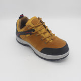 Sport Work Shoes Safety Jogger Style Suede Leather Safety Shoes with Steel Toe
