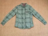 Men's 100%Cotton Yarn Dye Chambray Plaid Long Sleeve Woven Shirts