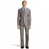Italian Wool Fabric Elegant Men's Suit