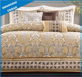 6 Piece Royal Gold Totem Polyester Comforter Set