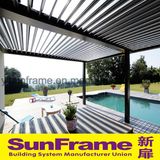 Aluminium Louvers for Awning/Sunshade in Sunlight Room