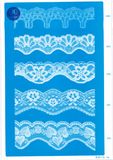 Elastic Lace for Clothing/Garment/Shoes/Bag/Case 2300 (width: 1cm to 11cm)