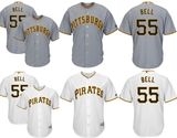 Pittsburgh Pirates Josh Bell Cool Base Player Baseball Jerseys