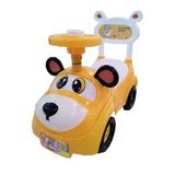 Soft Cushion Rear Flexible Button Kids Swing Car