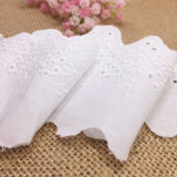 New Design Flower Embroidery Cotton Lace for Children Clothes
