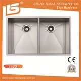 Handmade Stainless Steel Wash Sink of Khd3320 with Cupc