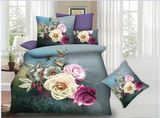 Microfiber 3D Collection Plyester 3 Pieces Duvet Cover Set