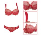 2016 Transparent Lace Women Underwear Set with Factory Price (FPY330)