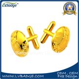 Promotion Customized Cufflinks with Plating Gold