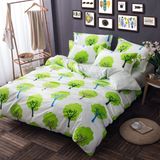 Printed Cotton Fabric Bedsheets Quilt Cover Bedding Sets