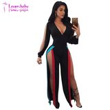 Side Split Women Layered Jumpsuit