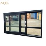 Energy Saving Heavy Duty Double Glazed Aluminum Sliding Window