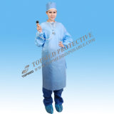 Medical Surgical Gown, Made of Ppsb Nonwoven Fabric