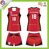 Design Your Own Custom Cheap Sublimation Volleyball Uniform for Women