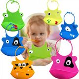 Customized Eco-Friendly Soft Silicon Bibs for Baby