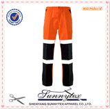 2017 High Quality Hi Vis 100% Cotton Reflective Work Pants