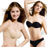 One Piece Seamless Push up Strapless Silicone Invisible Bra