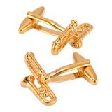 VAGULA Lovely Funny Cufflink Sax Cuff Link for Men's Jewellery