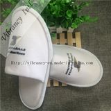 Good Quality Hotel Velvet Close EVA Print Logo Slippers