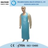 Surgery Plastic Disposable PE Aprons, HDPE Aprons