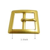 1.5inch Gold Custom Metal Bag Buckle, Belt Pin Buckle