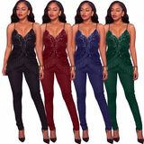 Woman Club Party Jumpsuit (L55169-2)