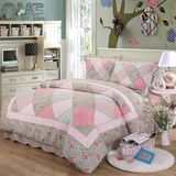 Pure Cotton Printing Floral Four-Piece Bedding Set