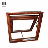 Australian Standard AS/NZS2208 Woodgrain Color Double Glass Aluminium Window Awning